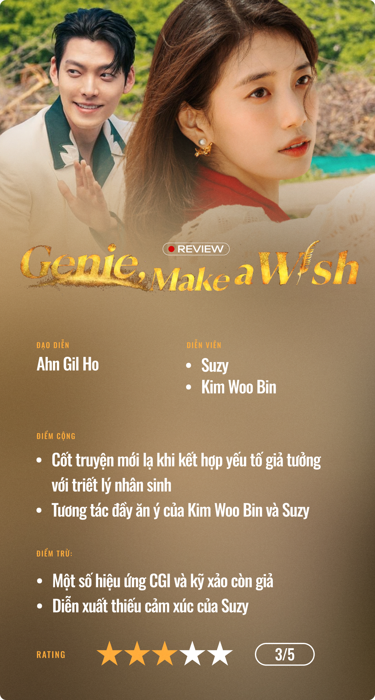 Genie, Make A Wish: Đến cả thần đèn cũng ước “Suzy ơi hãy diễn hay hơn”!- Ảnh 9.