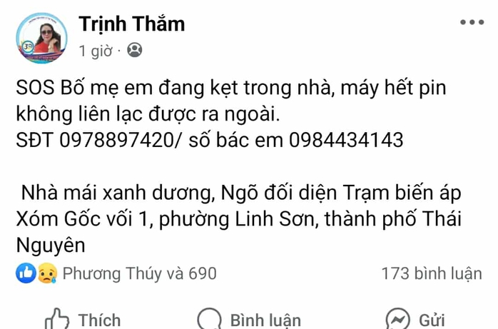 Những tiếng kêu cứu khẩn cấp khi Thái Nguyên bị ngập lụt nặng- Ảnh 6.