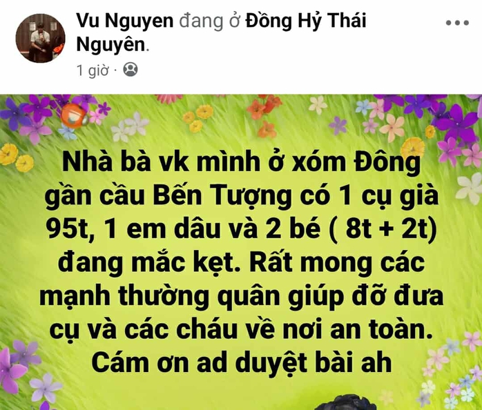 Những tiếng kêu cứu khẩn cấp khi Thái Nguyên bị ngập lụt nặng- Ảnh 5.