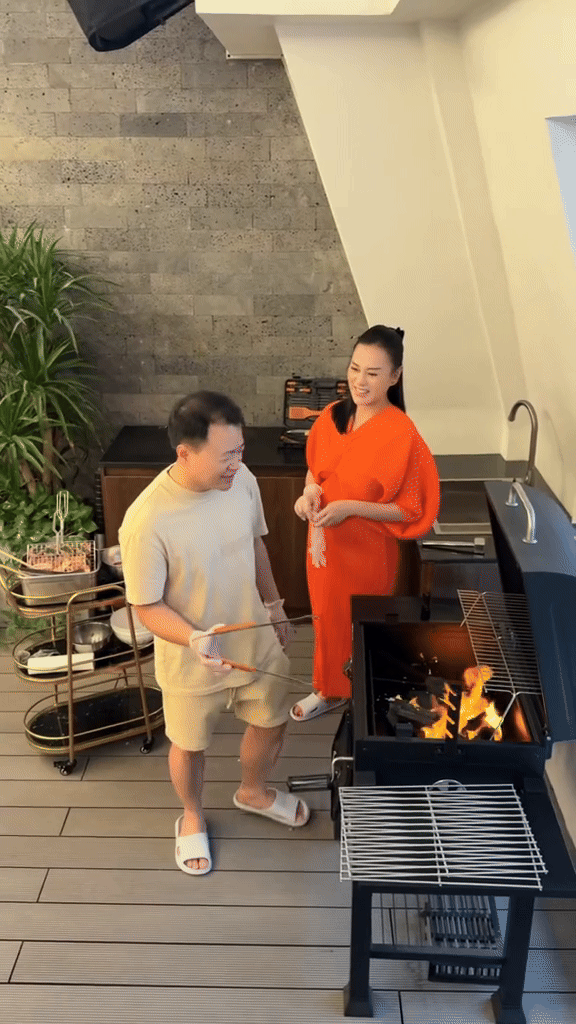 Cuộc sống của Phương Oanh - Shark Bình bên trong biệt thự tại Hà Nội- Ảnh 5.