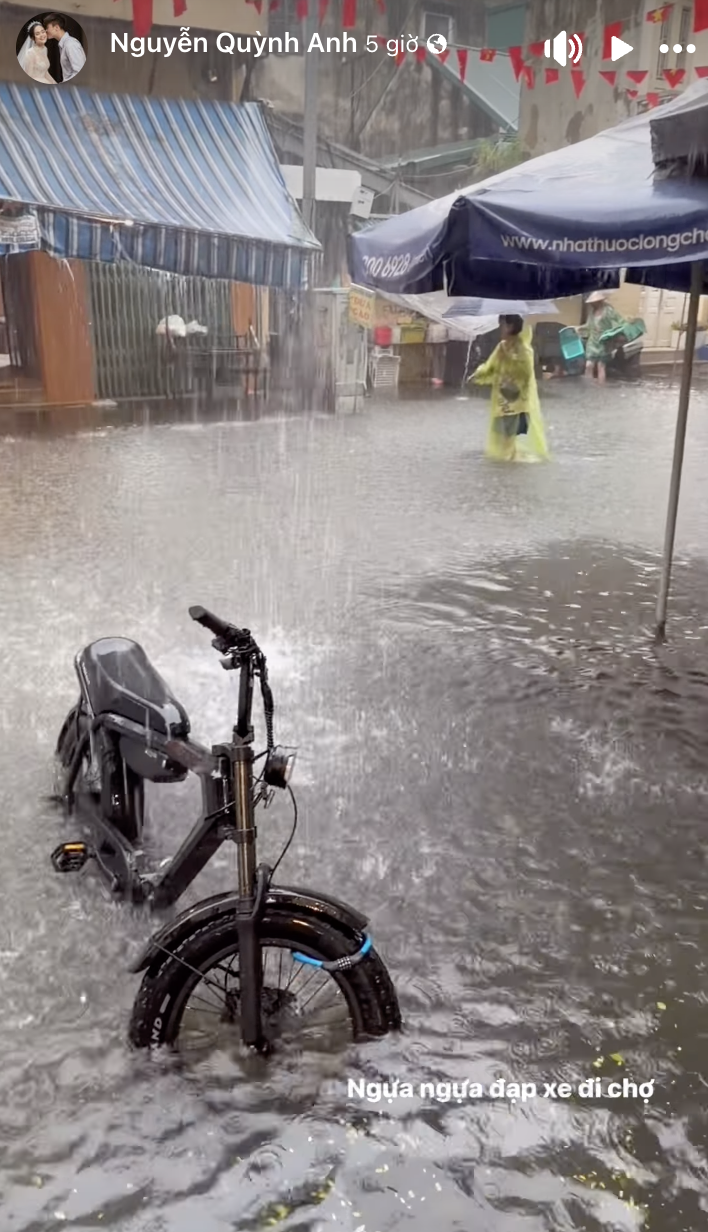 Vợ Duy Mạnh mặc đồ như 