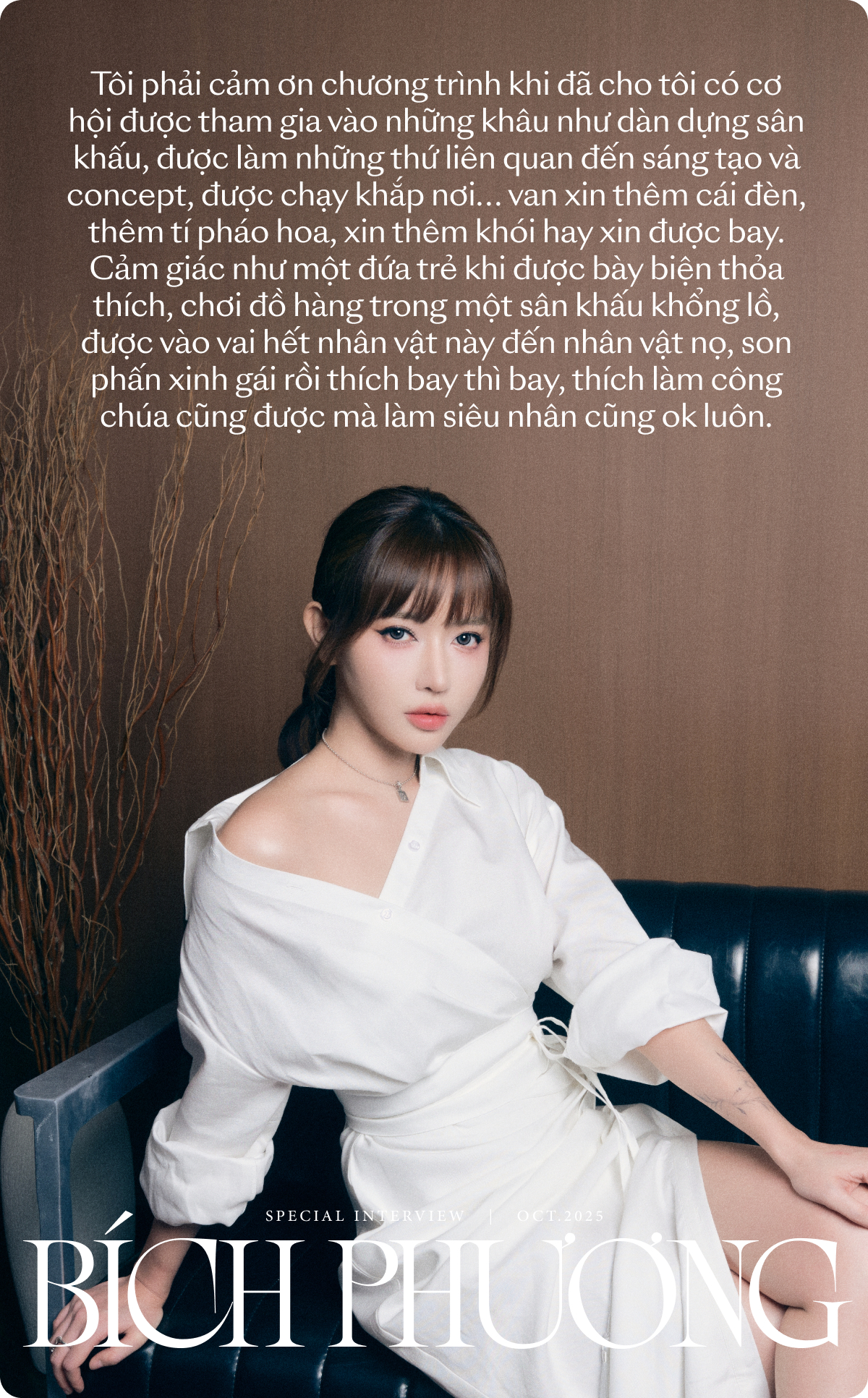 Bích Phương: "Sau hai năm toàn chơi thì mình cũng… nên làm, tiền cũng hết rồi nên phải đi hát kiếm tiền thôi"- Ảnh 3.