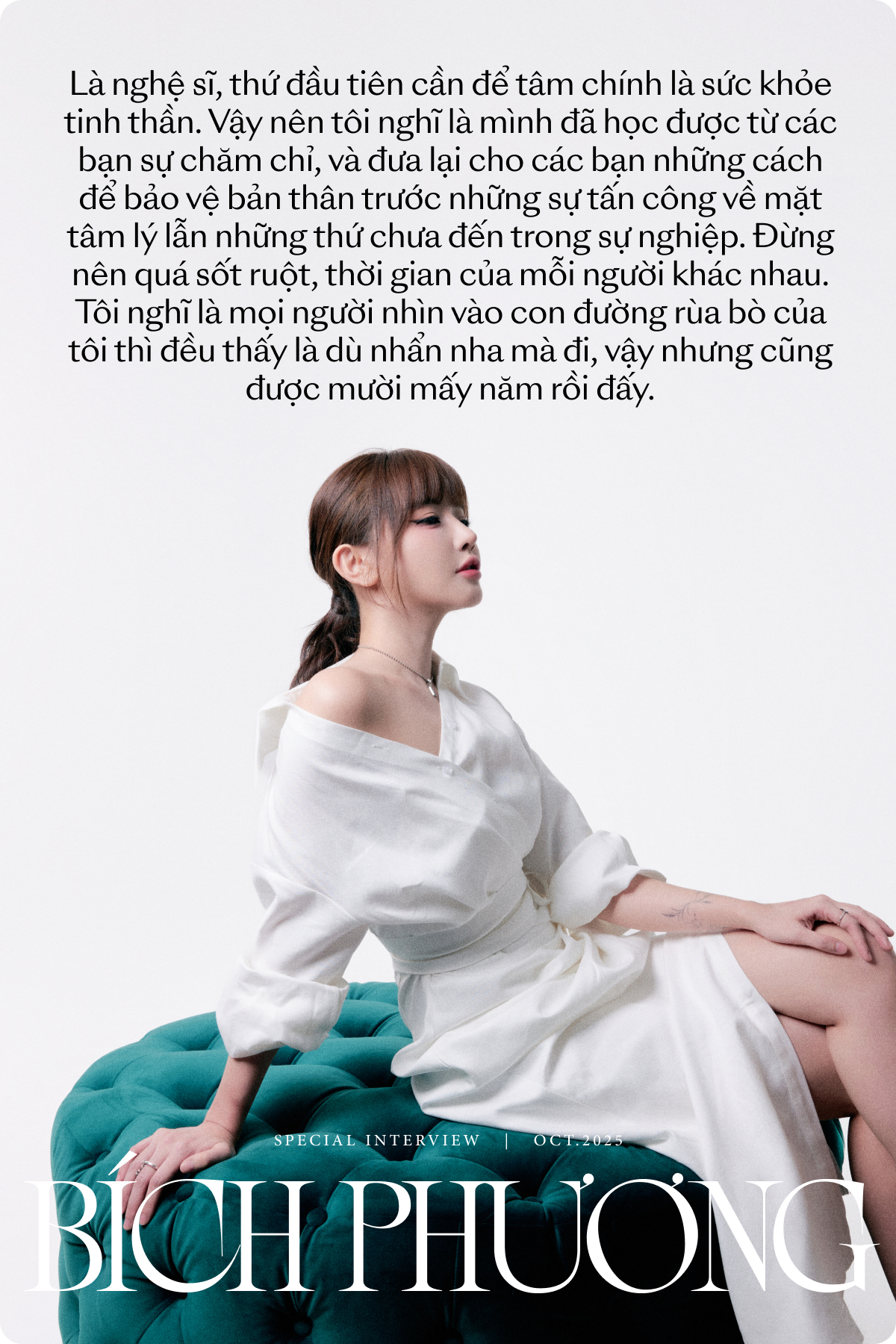 Bích Phương: "Sau hai năm toàn chơi thì mình cũng… nên làm, tiền cũng hết rồi nên phải đi hát kiếm tiền thôi"- Ảnh 12.