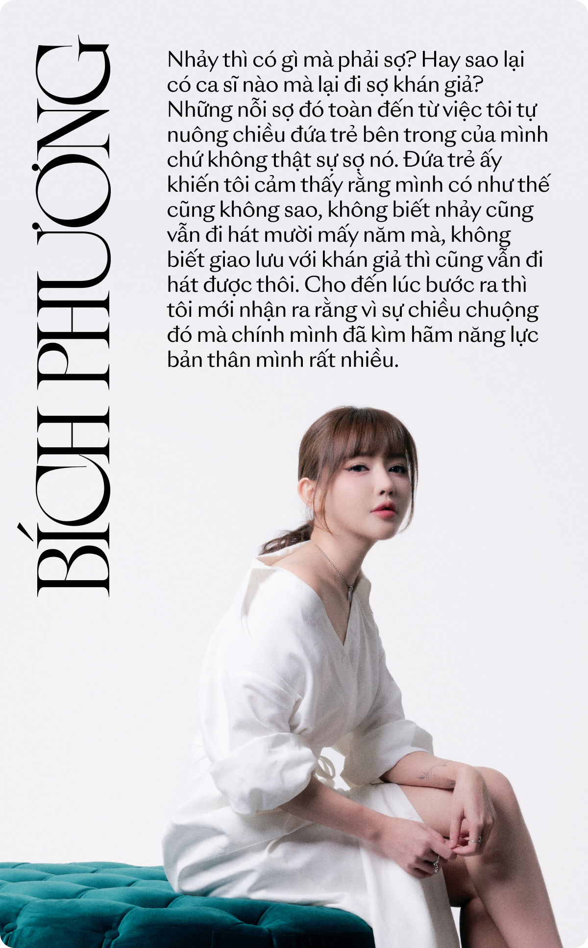 Bích Phương: "Sau hai năm toàn chơi thì mình cũng… nên làm, tiền cũng hết rồi nên phải đi hát kiếm tiền thôi"- Ảnh 8.