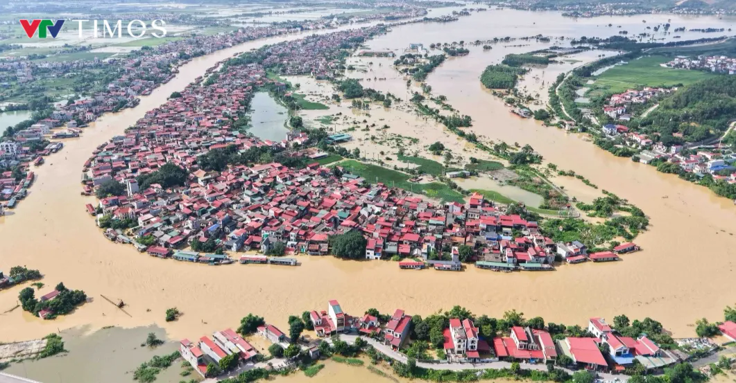 Bắc Ninh: Lũ nối đuôi cô lập hàng nghìn hộ dân- Ảnh 2.