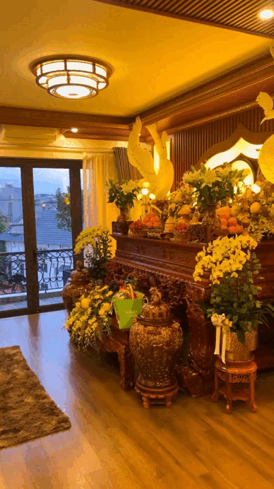 Phòng thờ 500 triệu gây sốt toàn cõi mạng: Bày đúng lễ nghi hợp phong thủy, 