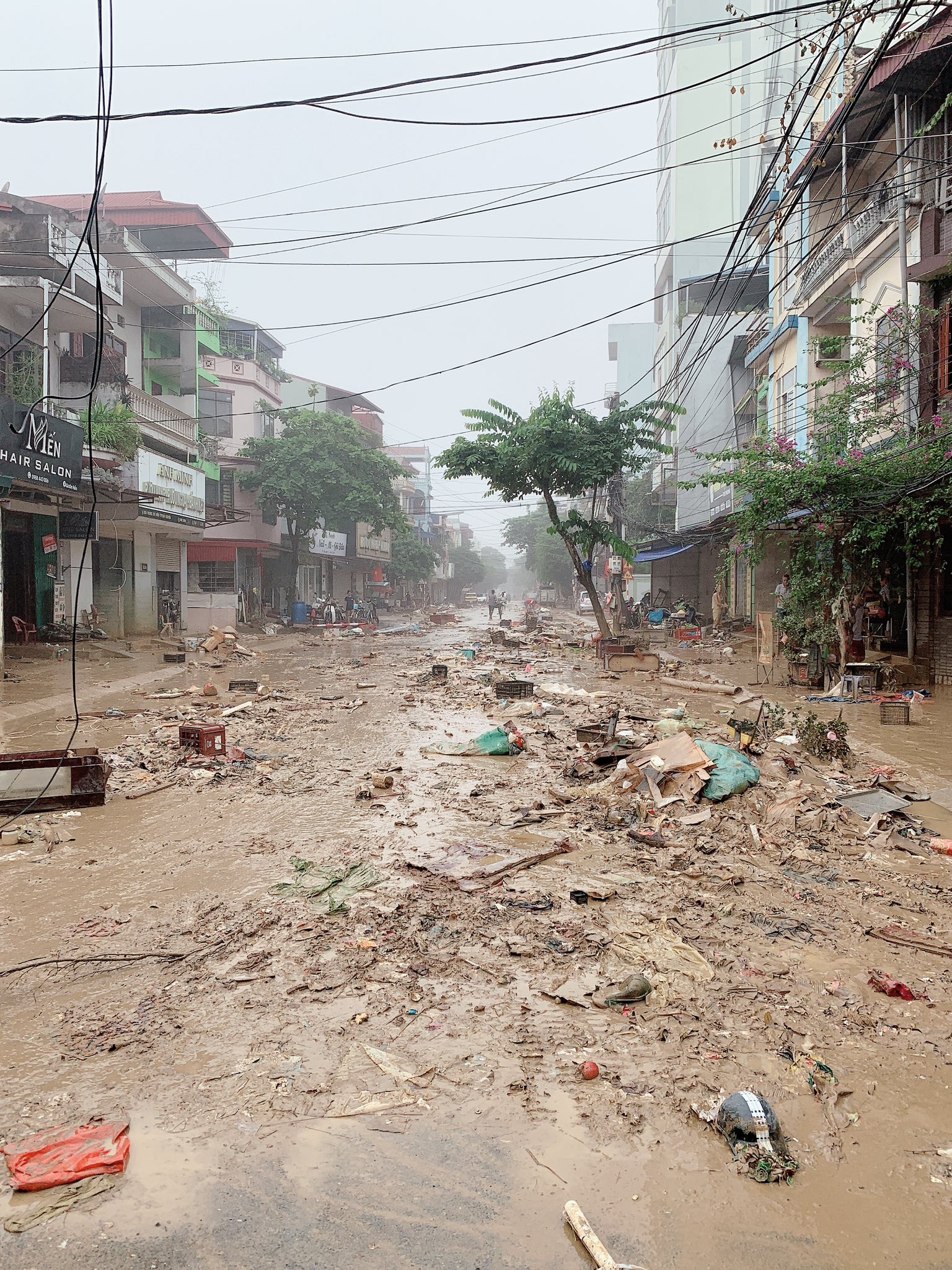 Lũ rút, Thái Nguyên hiện lên với một khung cảnh tan hoang đến xót xa- Ảnh 9.