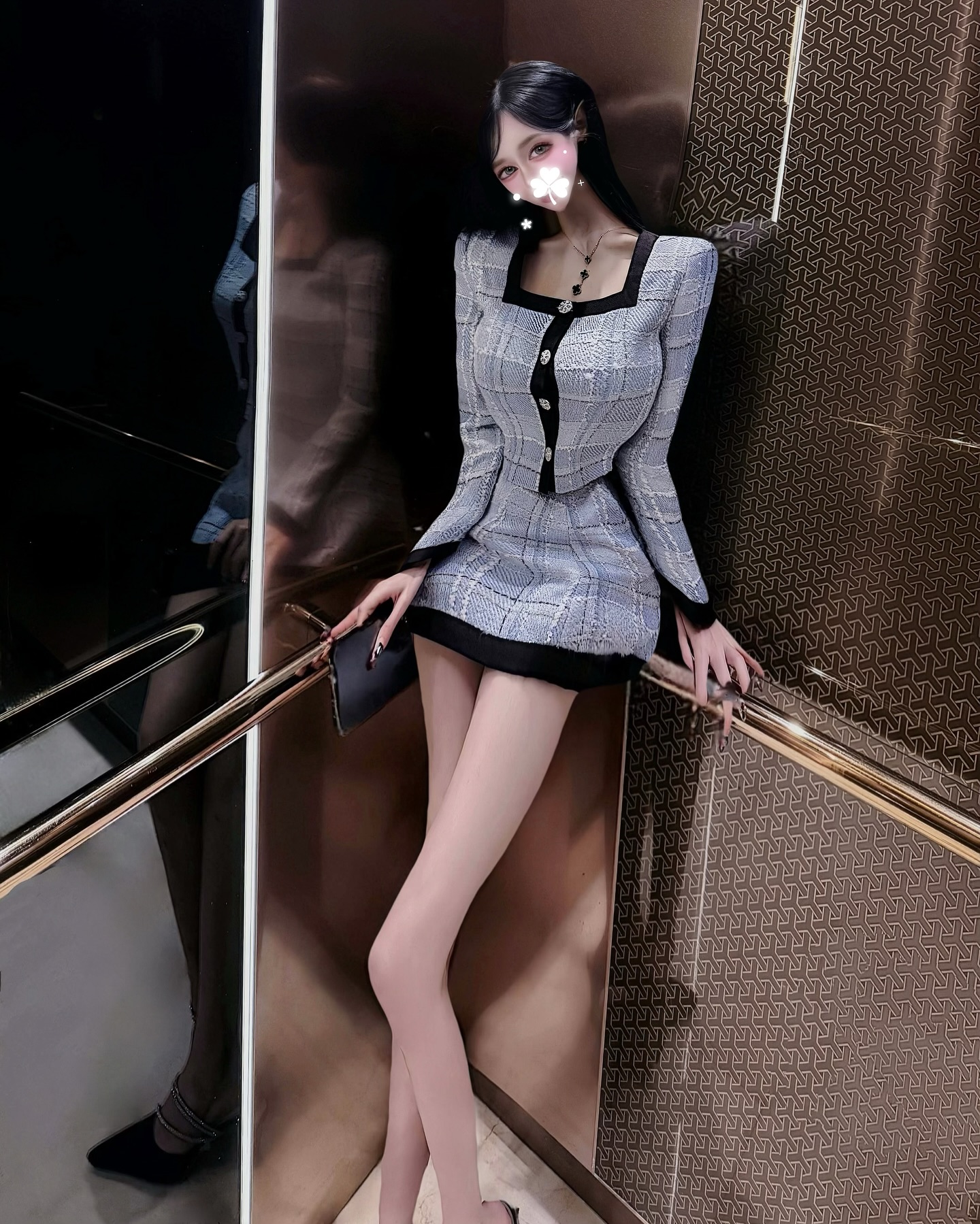 Hot loạt ảnh gái xinh với màn chỉnh hình 