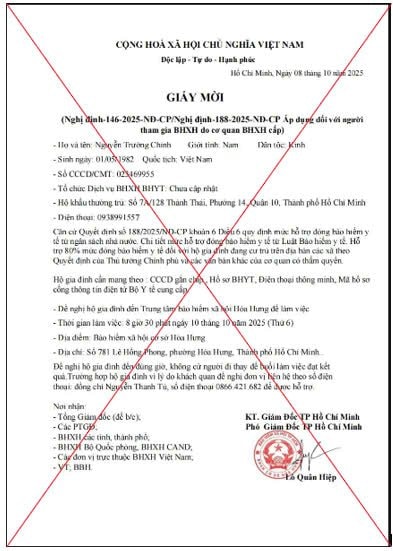 Bảo hiểm xã hội TP.HCM cảnh báo nóng tới hàng triệu người dân: Ai đã nhận được giấy tờ này cần kiểm tra gấp- Ảnh 2.
