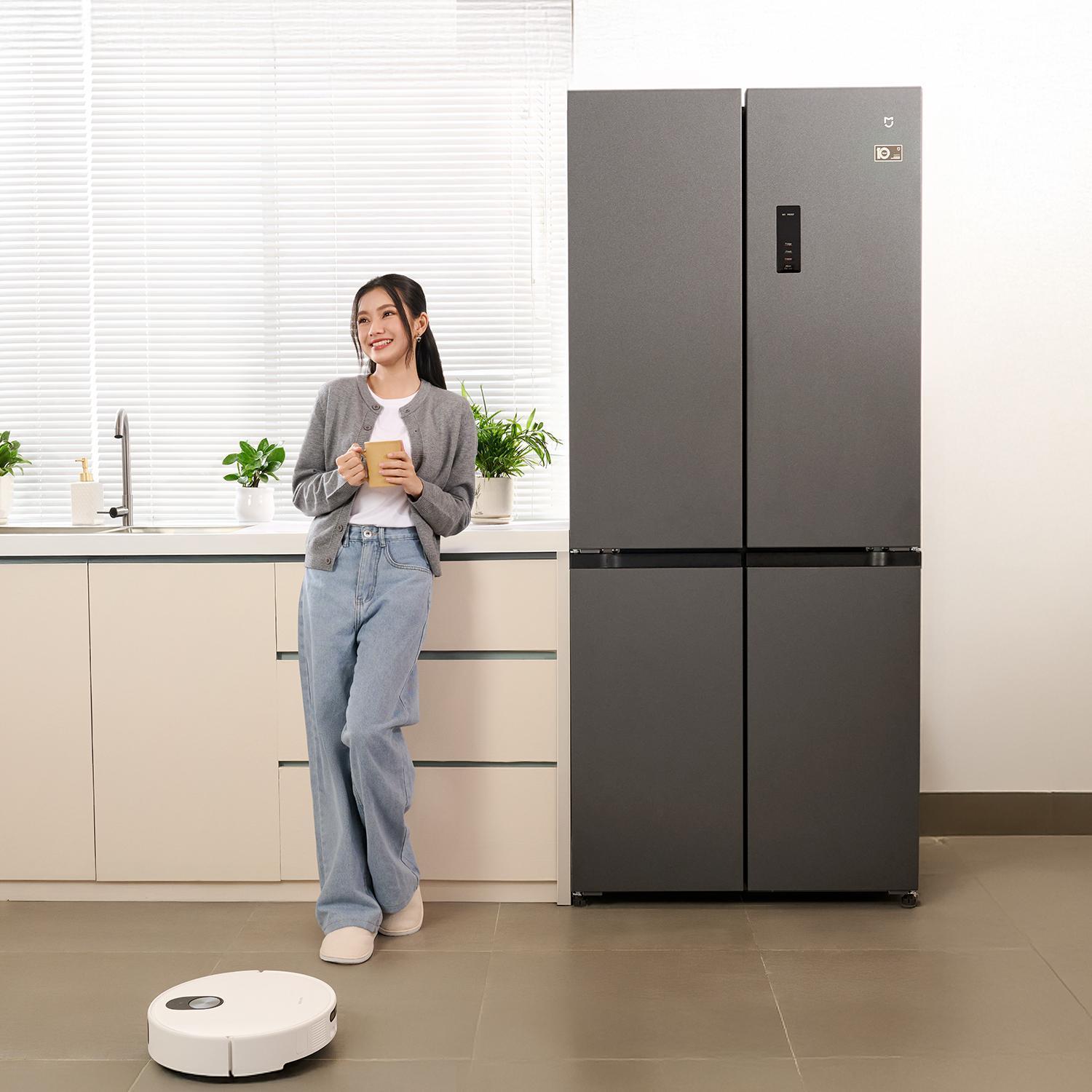 Tủ lạnh 4 cửa Mijia Refrigerator Cross Door 510L: Không gian lưu trữ khổng lồ, thiết kế sang trọng, giá hợp lý- Ảnh 4.