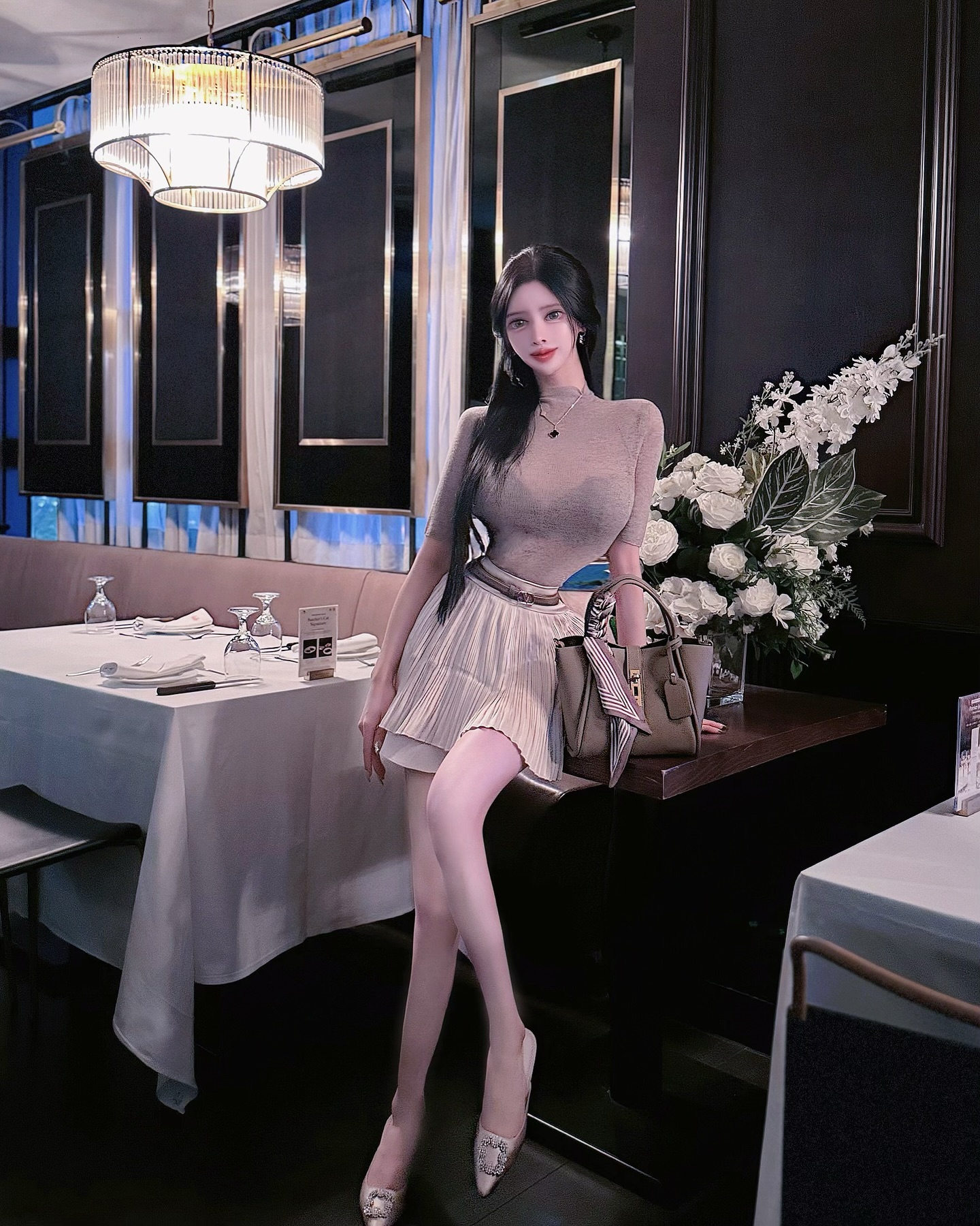 Hot loạt ảnh gái xinh với màn chỉnh hình 