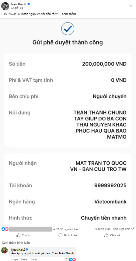 Vợ NSND Công Lý lên tiếng sau tuyên bố 
