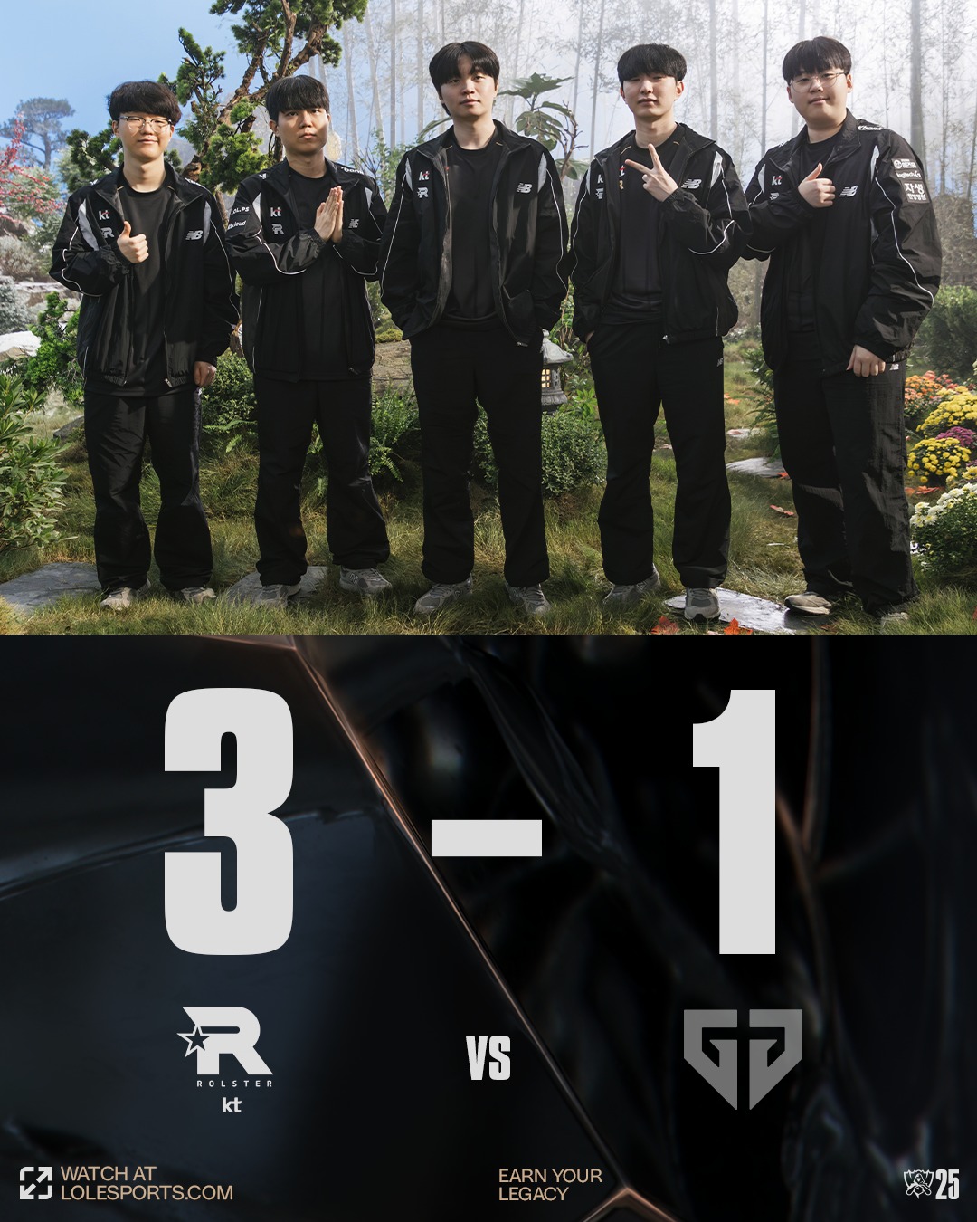 Gen.G đại bại, KT Rolster là đội đầu tiên vào chung kết CKTG 2025- Ảnh 1.