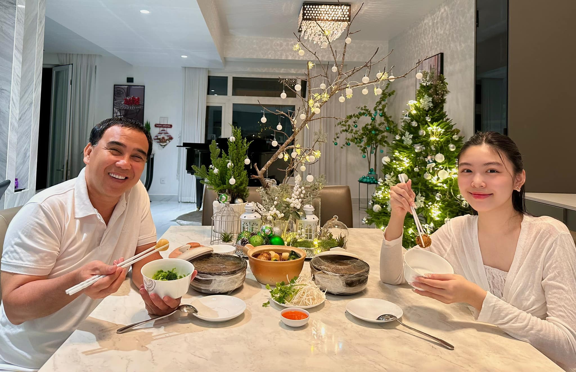 Phó chủ tịch Hội điện ảnh đóng Đồng Tiền Xương Máu: Ở biệt thự triệu đô 500m2, hai cô con gái như tiên tử- Ảnh 5. Phó chủ tịch Hội điện ảnh đóng Đồng Tiền Xương Máu: Ở biệt thự triệu đô 500m2, hai cô con gái như tiên tử- Ảnh 5.