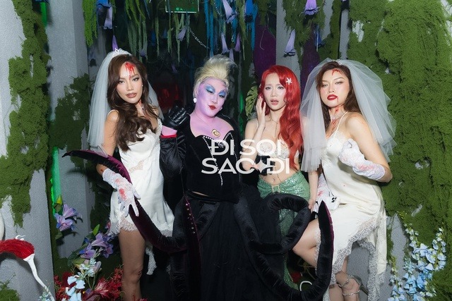 Sao Việt bây giờ chơi Halloween 