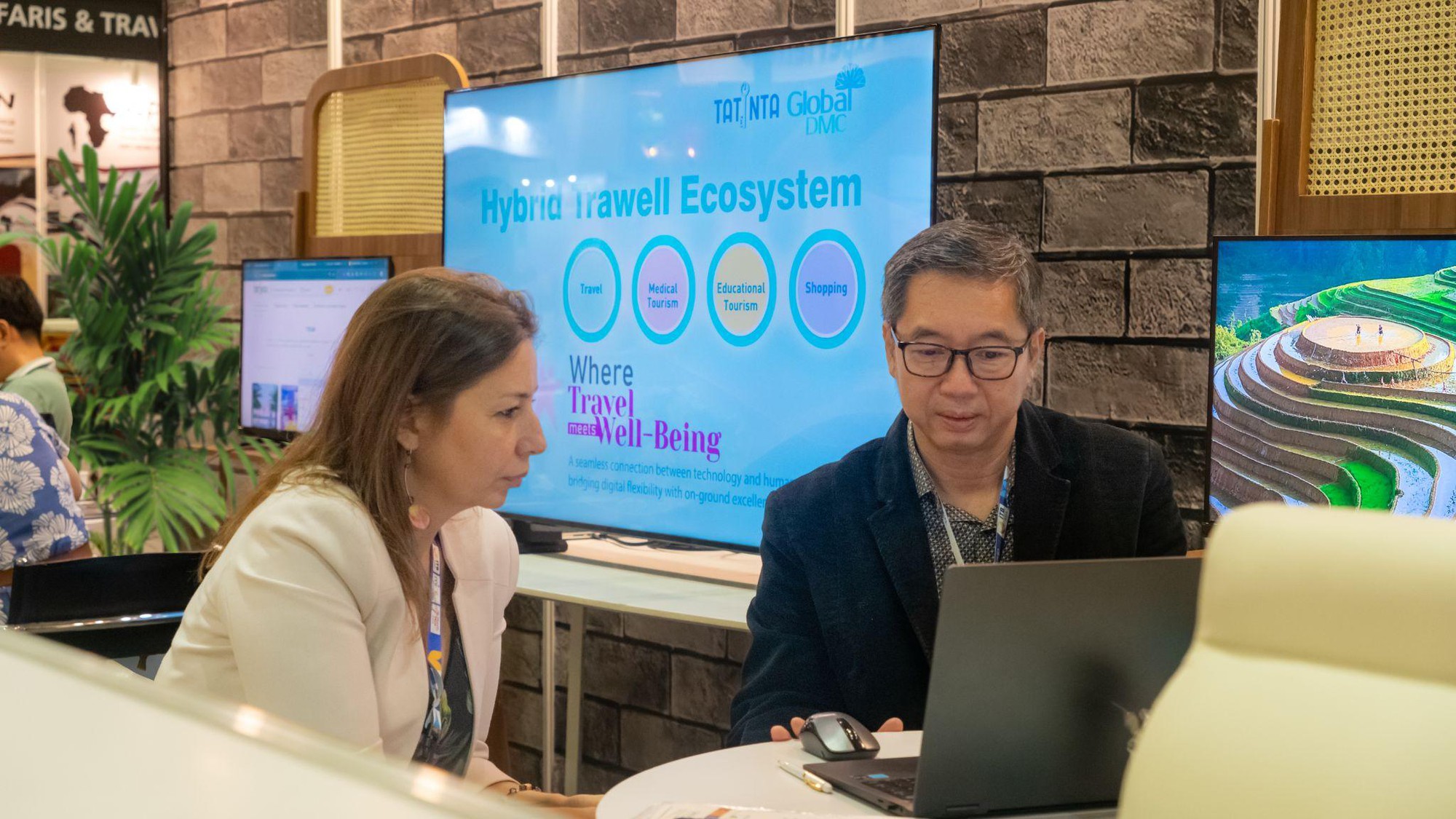 Tatinta giới thiệu mô hình Trawell (Travel + Well-being) tại ITB Asia 2025- Ảnh 2. Tatinta giới thiệu mô hình Trawell (Travel + Well-being) tại ITB Asia 2025- Ảnh 2.