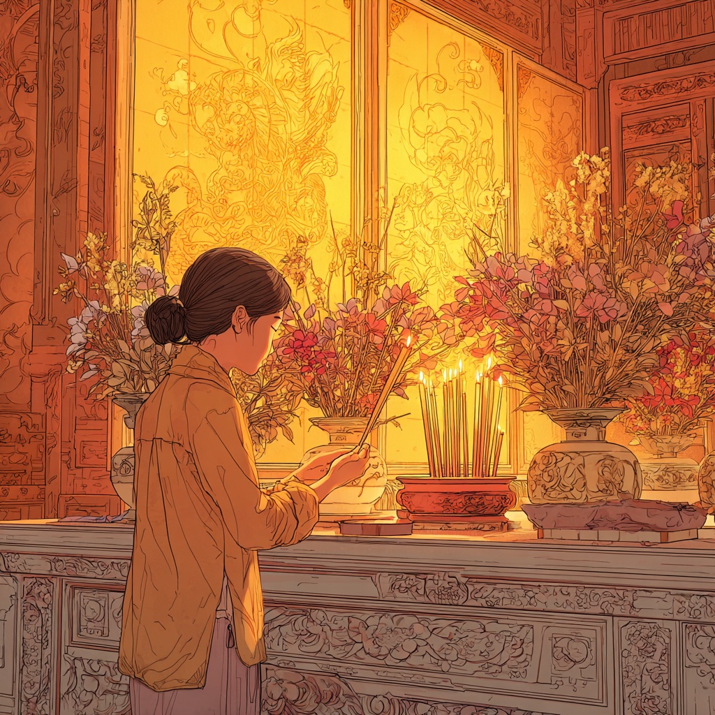 Vì sao nên thắp hương buổi sáng?- Ảnh 2.