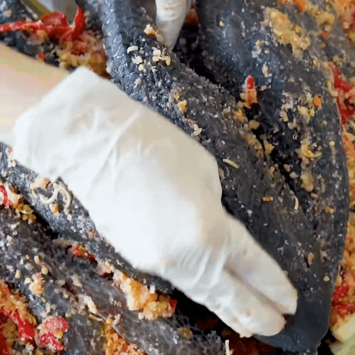 "Thủy quái thời tiền sử" được hội Tiktoker rần rần mukbang gây sốt cộng đồng mạng- Ảnh 12.