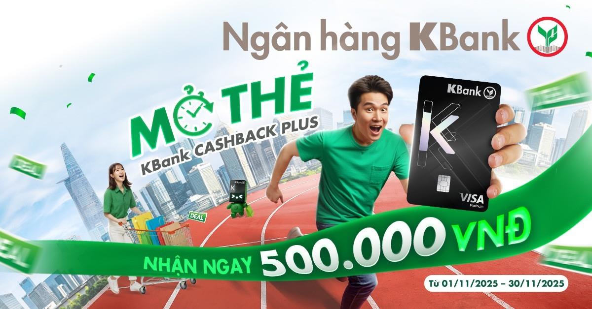 Chi tiêu lớn, hoàn tiền càng lớn – Bí quyết mua sắm mùa sale của thế hệ trẻ với KBank Cashback Plus- Ảnh 3. Chi tiêu lớn, hoàn tiền càng lớn – Bí quyết mua sắm mùa sale của thế hệ trẻ với KBank Cashback Plus- Ảnh 3.