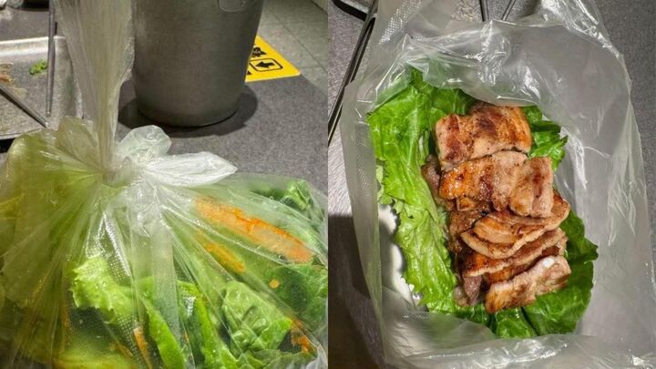 Dân mạng tranh cãi chuyện chàng trai 'đi ăn gói đồ thừa về cho người yêu'- Ảnh 1.