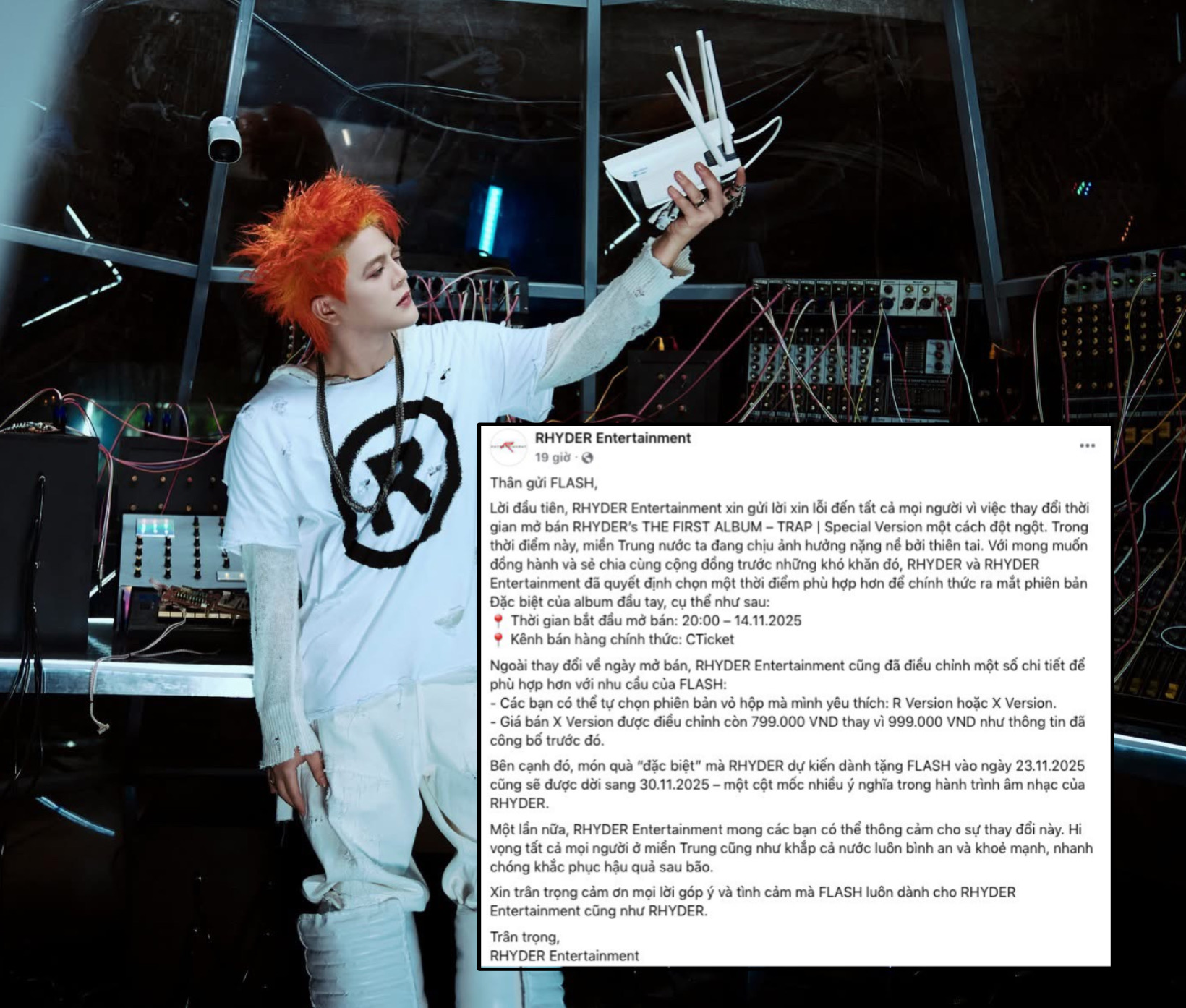 Sự giận dữ nhắm vào RHYDER- Ảnh 1.