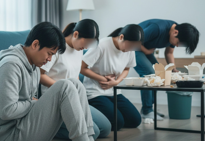 Nhiều công nhân nôn ói sau bữa trưa tại bếp ăn tập thể: Bộ Y tế vào cuộc- Ảnh 1.