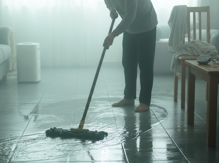 Miền Bắc nồm ẩm trái mùa, bác sĩ cảnh báo bệnh hô hấp và đột quỵ gia tăng- Ảnh 1.