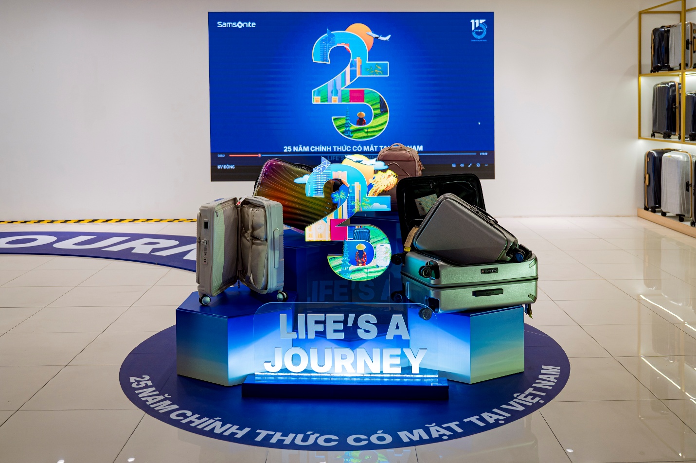 Samsonite kỷ niệm 25 năm hành trình tại Việt Nam: Đánh dấu cột mốc phát triển và mở rộng hệ thống- Ảnh 1.