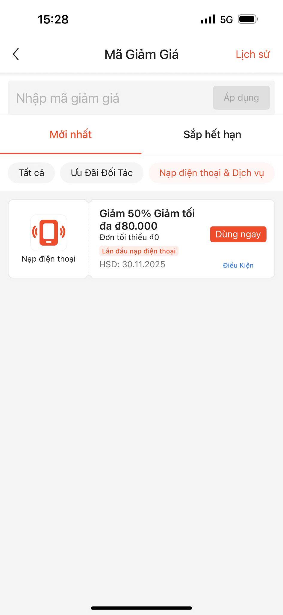 Mách bạn cách nạp điện thoại giảm đến 80.000Đ trên app ShopeePay ngày 11.11: Ưu đãi không thể bỏ lỡ!- Ảnh 7.