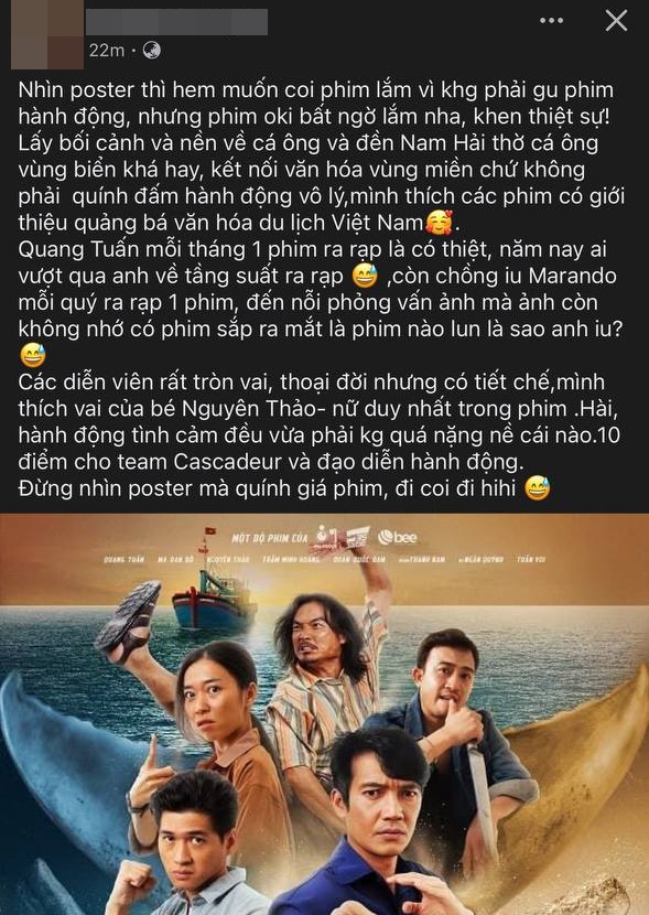 Lâu lắm mới có phim Việt chưa thấy ai chê câu nào: Nam chính xuất quỷ nhập thần, cả Vbiz không ai đọ nổi- Ảnh 7.