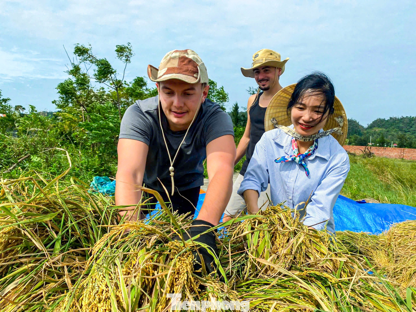 Du khách gặt lúa, bắt cua: 'Tuyệt vời hơn bất cứ tour nào tôi từng tham gia'- Ảnh 13.