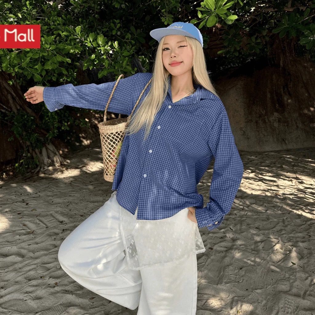 8 mẫu áo sơ mi sale căng đét 11/11- Ảnh 30.