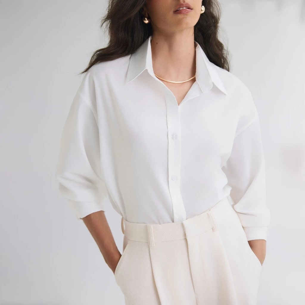 8 mẫu áo sơ mi sale căng đét 11/11- Ảnh 27.