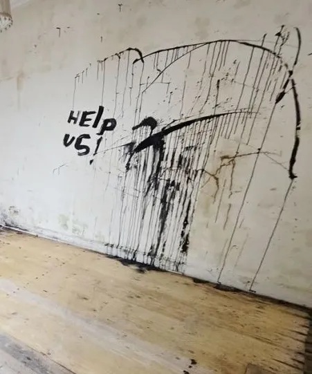 Ngôi nhà trông bình thường, bên trong ẩn chứa thông điệp đáng sợ- Ảnh 3.