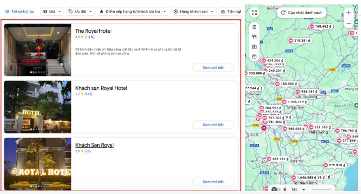 Loạt khách sạn "Royal" liên lụy trong vụ "bùng" phòng du khách tại phố Hàng Cháo- Ảnh 1.