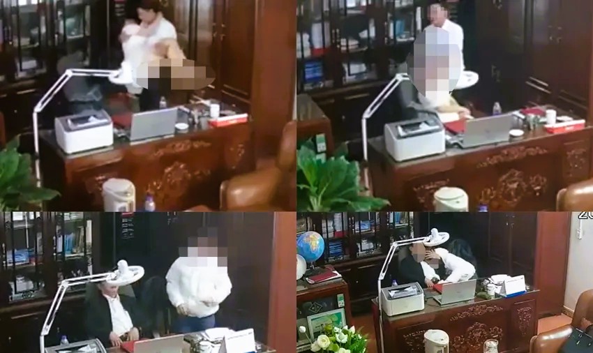 Diễn biến mới vụ người đàn ông "thân mật" với nhiều phụ nữ ở trường THPT- Ảnh 1. Diễn biến mới vụ người đàn ông "thân mật" với nhiều phụ nữ ở trường THPT- Ảnh 1.