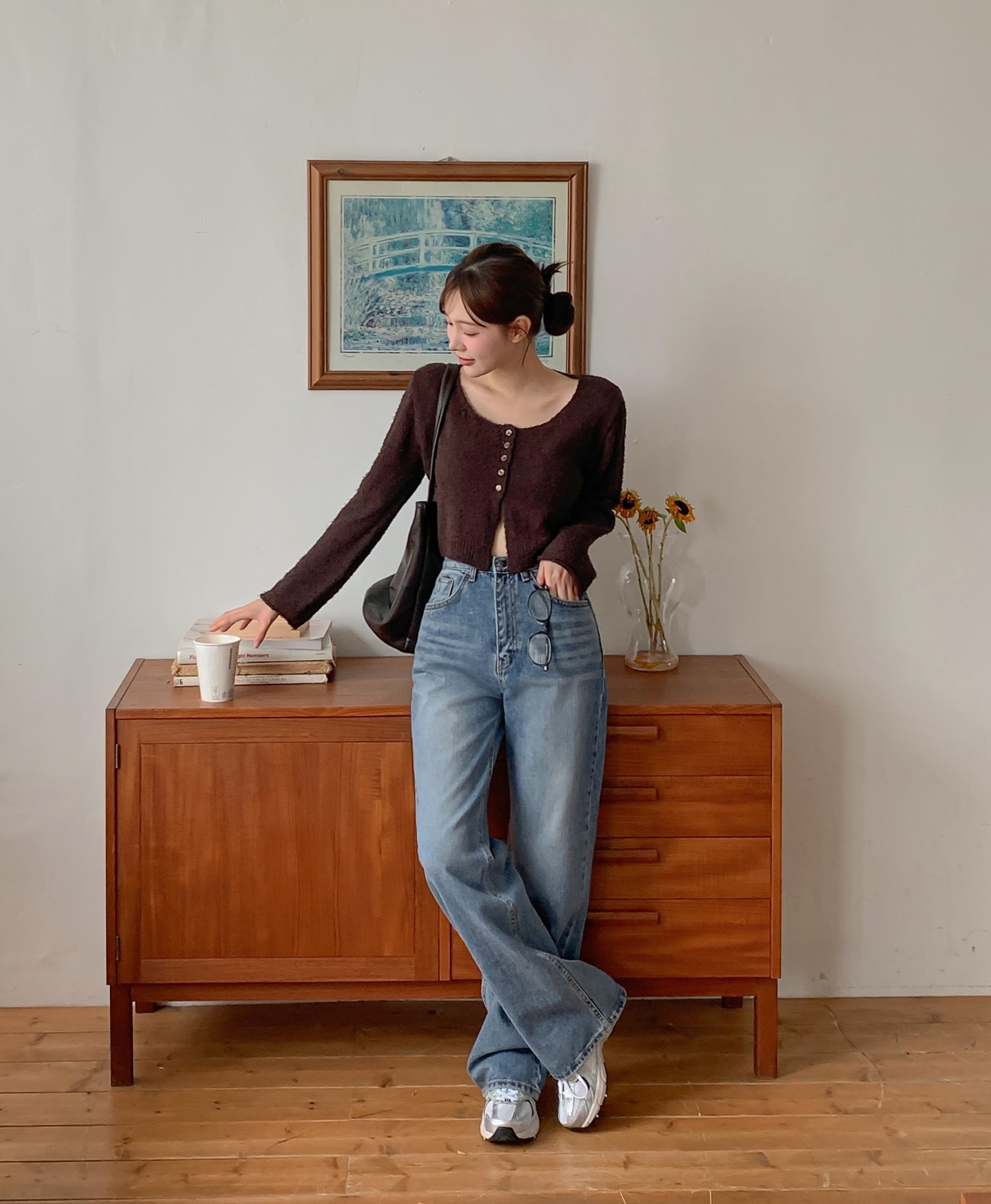 Áo len và quần jeans: Combo đẹp bất bại trong mùa lạnh, có rất nhiều cách diện để style luôn xịn- Ảnh 7.