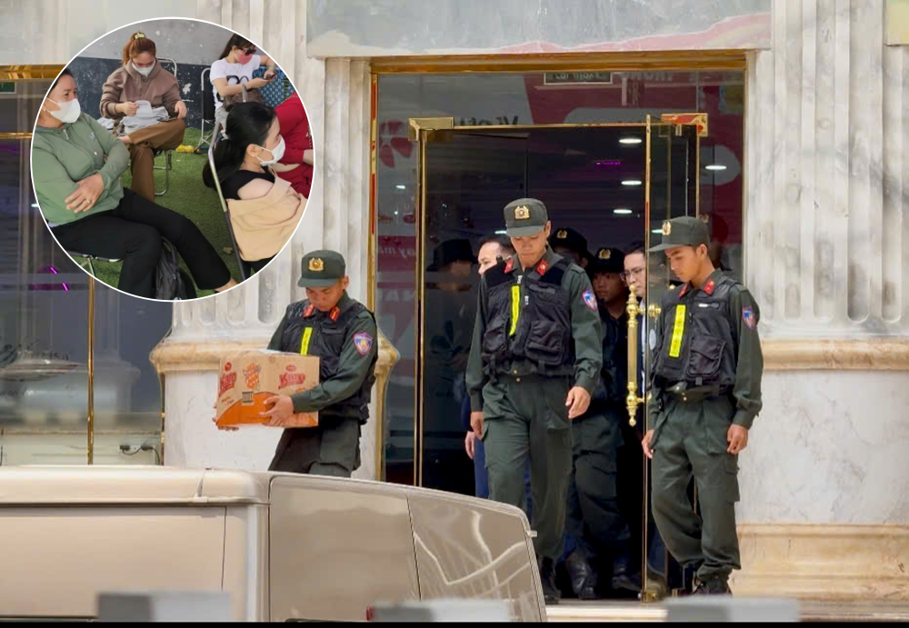 Phản ứng khó tin của khách hàng khi chứng kiến cảnh sát ập vào thẩm mỹ viện Mailisa ở TP.HCM