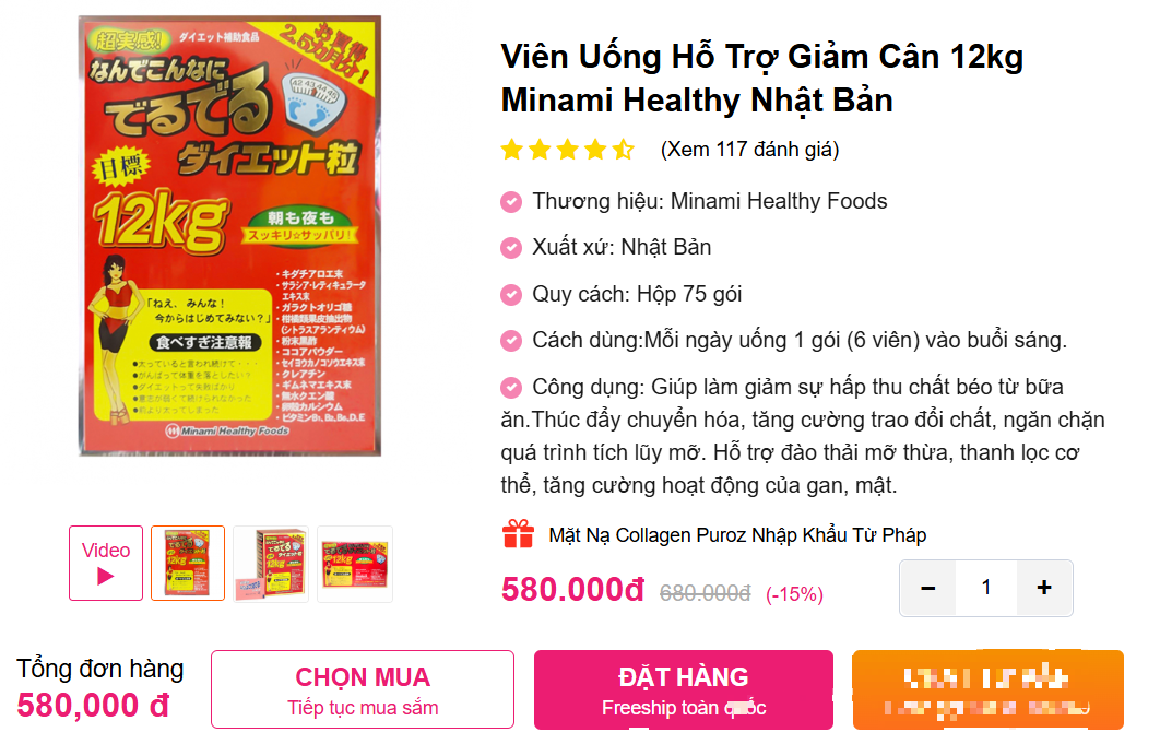 Shopee nói gì khi bị yêu cầu gỡ sản phẩm "Giảm cân 12kg Minami"?- Ảnh 3.
