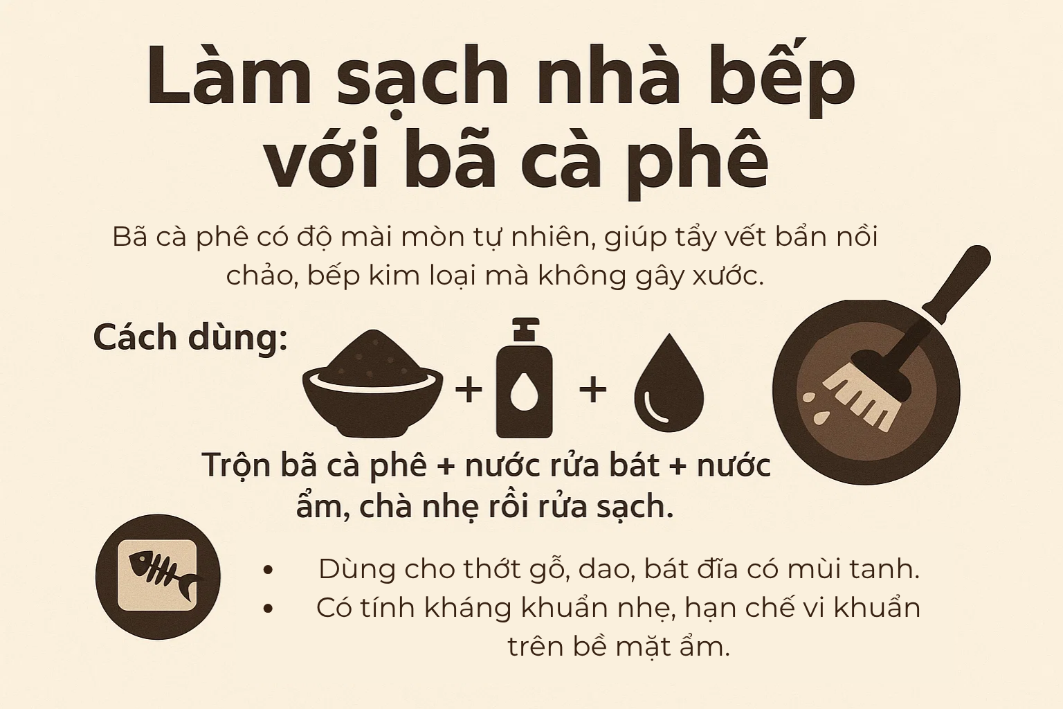 Loại bã đồ uống ai cũng bỏ đi lại là Loại bã đồ uống ai cũng bỏ đi lại là
