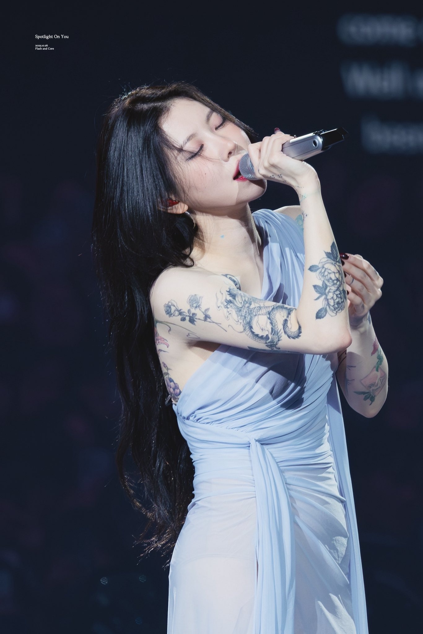 Nữ idol "đẹp thoát tục" với đồ mỏng manh, tay phủ kín hình xăm- Ảnh 3.