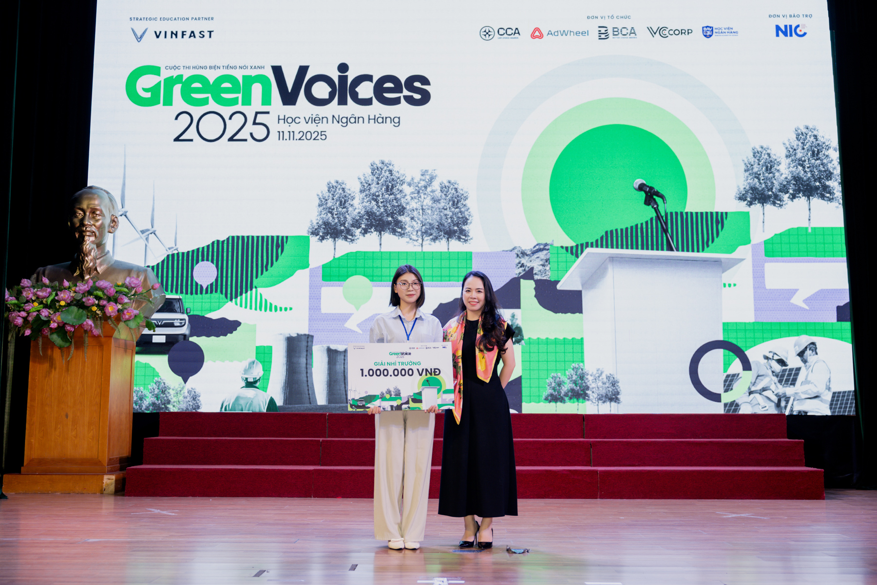 Lan tỏa tiếng nói xanh cùng Green Voices tại điểm trường Học viện Ngân hàng- Ảnh 5. Lan tỏa tiếng nói xanh cùng Green Voices tại điểm trường Học viện Ngân hàng- Ảnh 5.