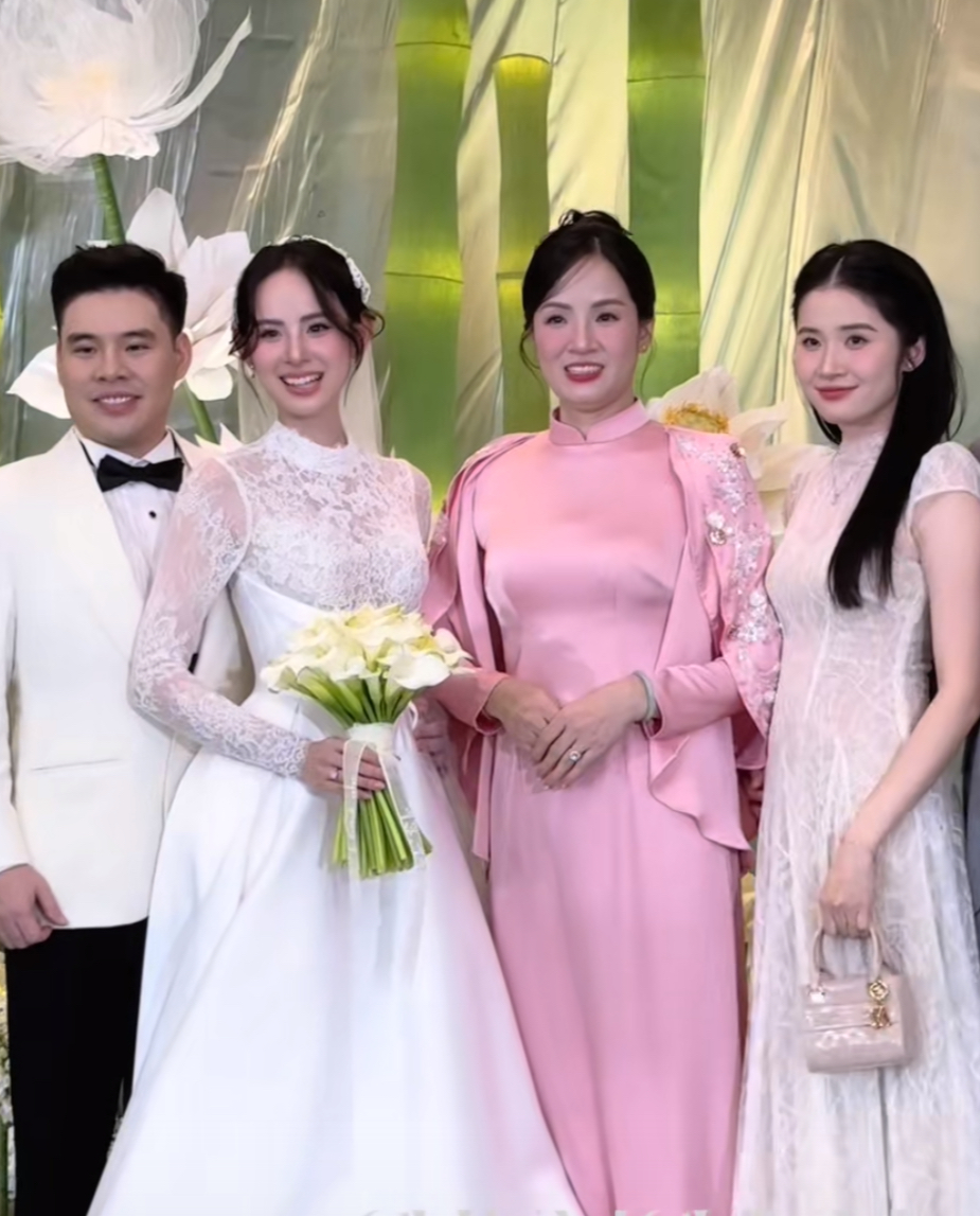 Đám cưới Hương Liên và thiếu gia: Nhan sắc cô dâu 10 điểm, đến hôm nay mới được thấy diện mạo chú rể!- Ảnh 5.