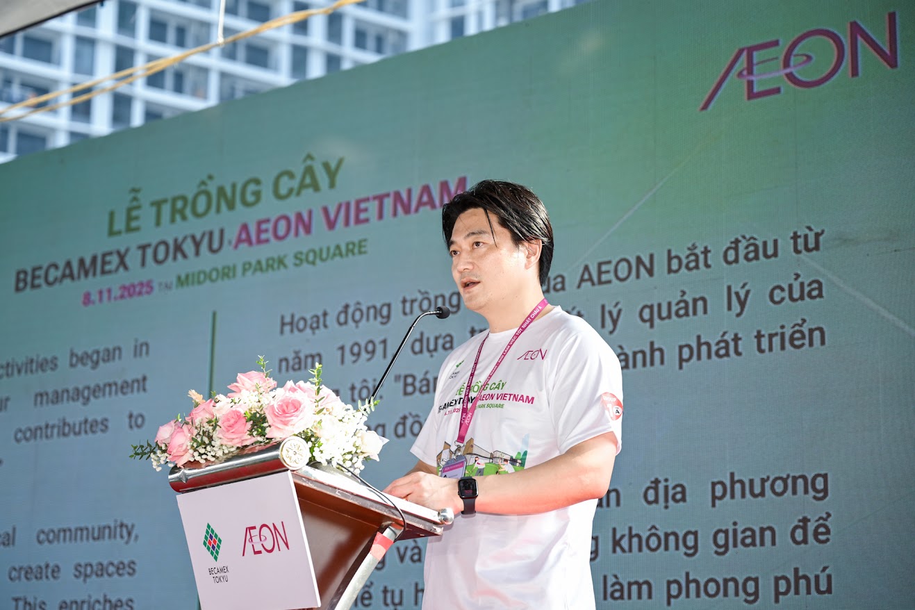 BECAMEX TOKYU và AEON Việt Nam tổ chức ngày hội trồng cây “cánh rừng quê hương” tại MIDORI PARK SQUARE- Ảnh 4.