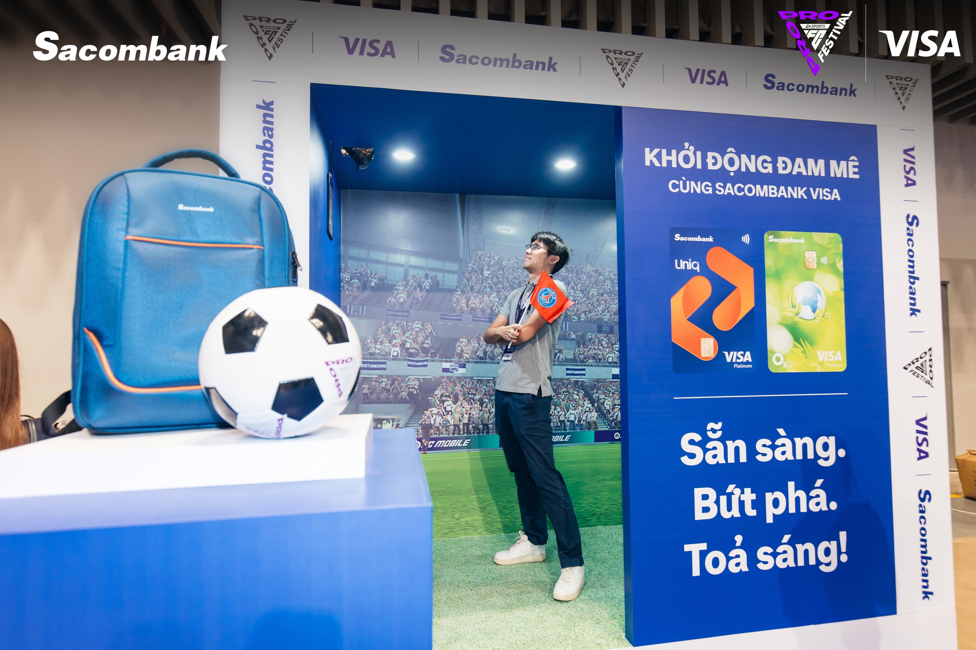 Sacombank đồng hành cùng Visa tại sự kiện thể thao điện tử EA SPORTS FC PRO FESTIVAL 2025- Ảnh 4.