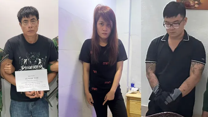 Khám xét nơi ở, bắt quả tang Lê Hoàng Mỹ Linh- Ảnh 1.