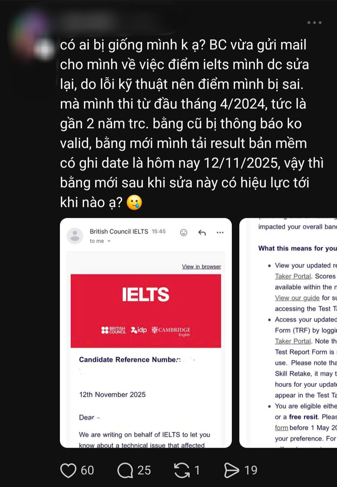 Vụ loạt bài thi IELTS bị sửa điểm: Các trường ĐH đang rà soát, chờ hướng dẫn của Bộ GD- ĐT- Ảnh 2.