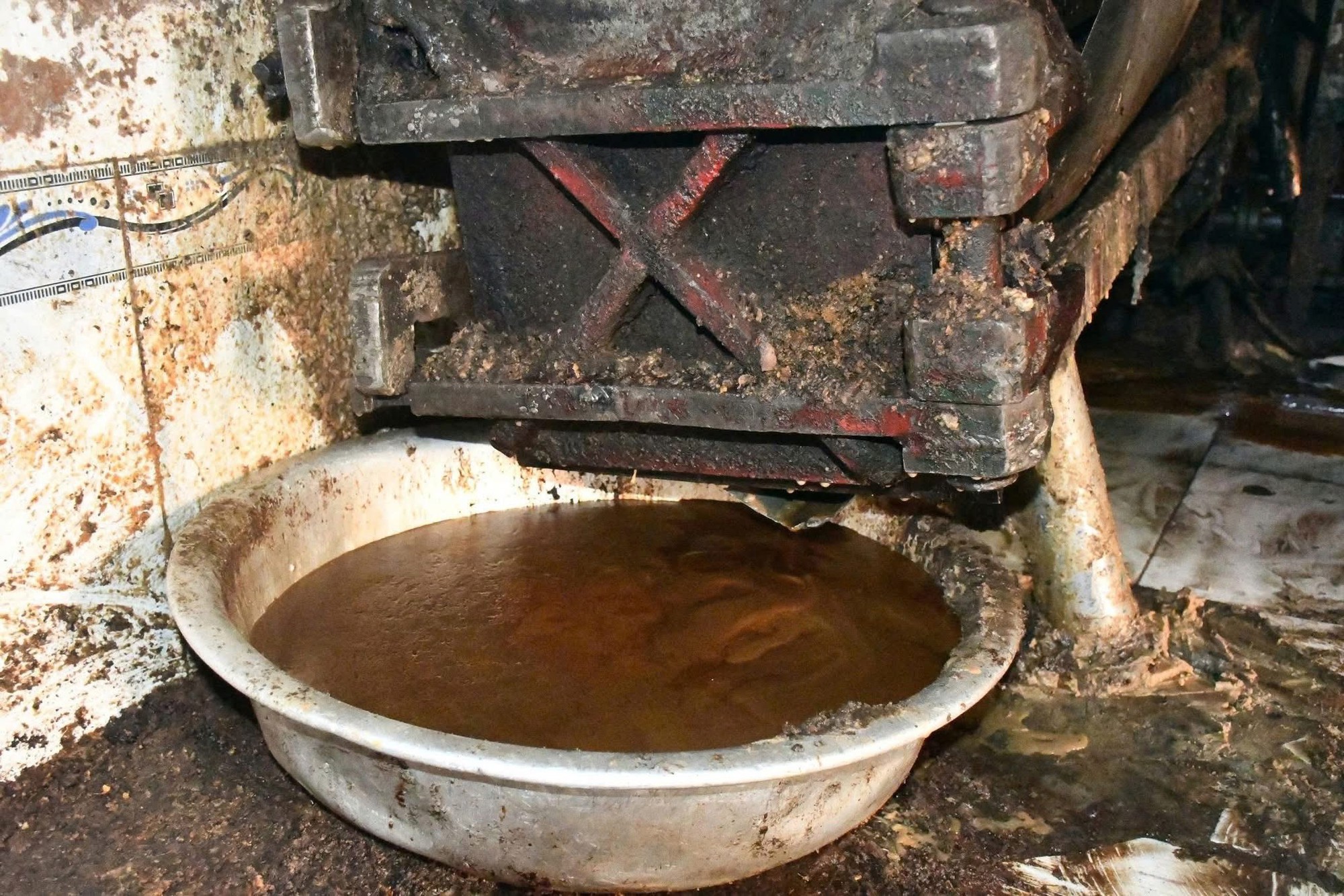 Rùng mình cảnh tượng bên trong cơ sở nấu mỡ bẩn giữa nghĩa trang: Hình ảnh khiến ai cũng kinh hãi- Ảnh 4.