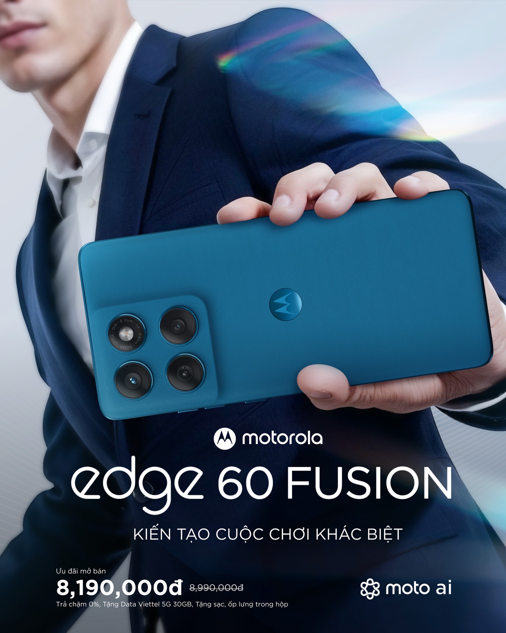 Motorola chính thức trở lại Việt Nam: Ra mắt 5 smartphone mới, có cả máy gập, giá từ 2,89 triệu đồng- Ảnh 2. Motorola chính thức trở lại Việt Nam: Ra mắt 5 smartphone mới, có cả máy gập, giá từ 2,89 triệu đồng- Ảnh 2.