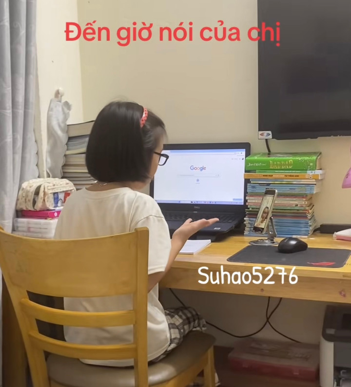 Cô bé 9 tuổi gây sốt vì dạy em trai "chất" như cô giáo, nói tiếng Anh siêu chuẩn- Ảnh 6.